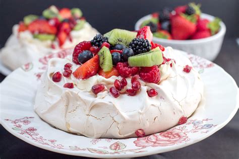 Pavlova - A glorious dessert that tastes as good s it looks!