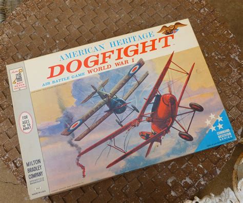 Vintage Board Game Dogfight World War I 1960's