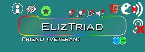 VRChat Nameplate and Icons Extra - eliztriad - BOOTH