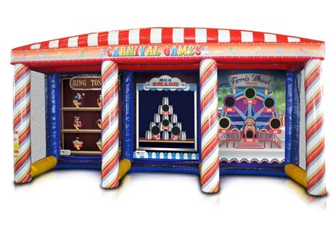 3 in 1 Carnival Game Booth - Bounce 'N' More