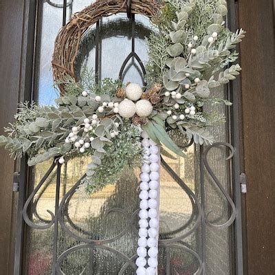 Year Round Olive Wreath, Olive Leaves Branch Wreath for Front Door ...