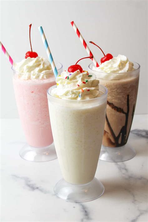 Milkshakes Without Ice Cream - BeeyondCereal