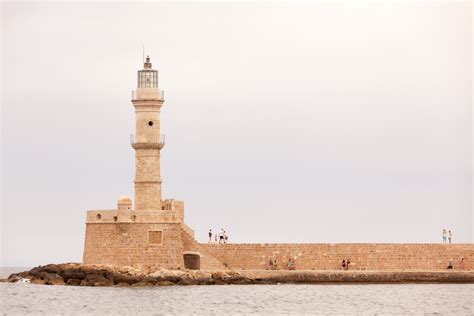 Chania Lighthouse Free Stock Photo - Public Domain Pictures