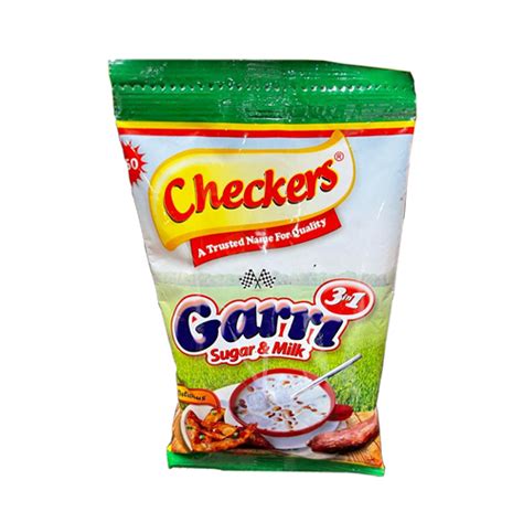 Checkers 3-in-1 Garri Sugar And Milk - Shop Naija - Nigerian Supermarket in Johannesburg, South ...