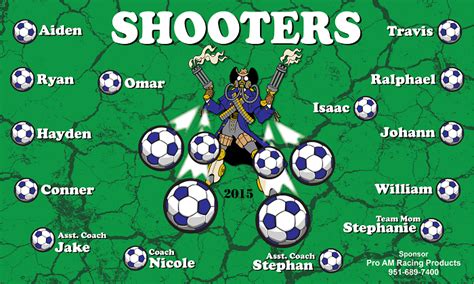 B1324 Shooters 3x5 Banner-B1324