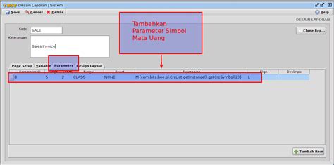 Setting Mata Uang dan Terbilang di Struk Invoice Faktur Penjualan (Text Report) Beeaccounting