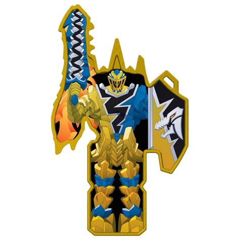 Power Rangers Dino Fury Gold Ranger 15cm Toy with Key and Dino Accessory | Smyths Toys UK