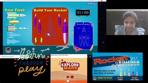 NASA Educational Games for kids, how to play? | Rocket Launcher ...