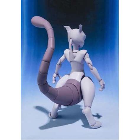 Pokemon 2013 D-Arts Mewtwo Poseable Action Figure With Bonus Mew