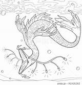 Leviathan Coloring Pages sketch template