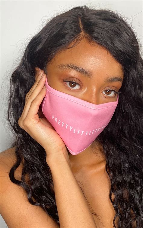 Plt Baby Pink Fashion Mask | Accessories | PrettyLittleThing