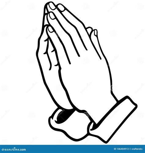 Praying Hands Silhouette Stock Illustrations – 678 Praying Hands ...