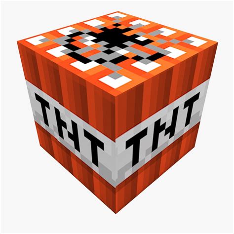 Minecraft TNT 3D 모델 - TurboSquid 1672507