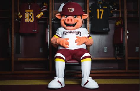 The Washington Commanders Unveil New Mascot