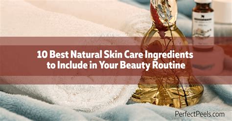 10 Best Natural Skin Care Ingredients to Include in Your Beauty Routine