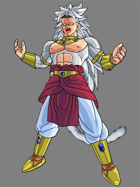 Broly, super saiyan 5 by alessandelpho on DeviantArt