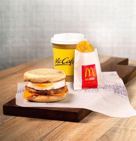 McDonald's S'pore now selling their Sausage McMuffin with Egg Meal at ...