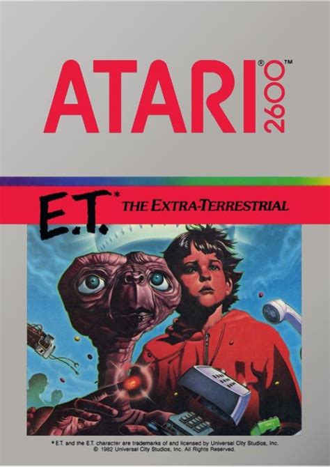 E.T. The Extra-Terrestrial - Atari 2600 - Manual