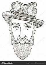 Beard Coloring Pages sketch template
