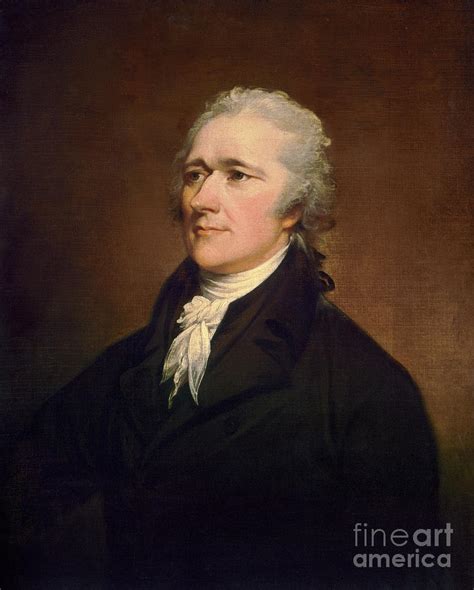 Alexander Hamilton Painting by John Trumbull - Pixels