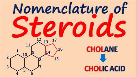 Three Examples Of Steroids Are Shown