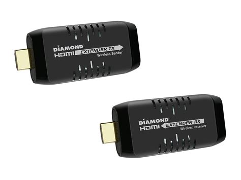 Diamond Wireless HDMI USB Powered Extender Kit, TV Transmitter & Receiver for HD 1080p, Stream ...