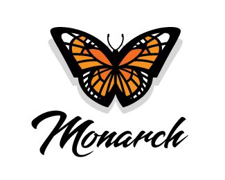 Monarch Butterfly Logo