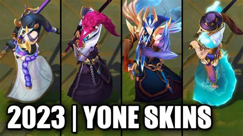 ALL YONE SKINS SPOTLIGHT 2023 | League of Legends - YouTube