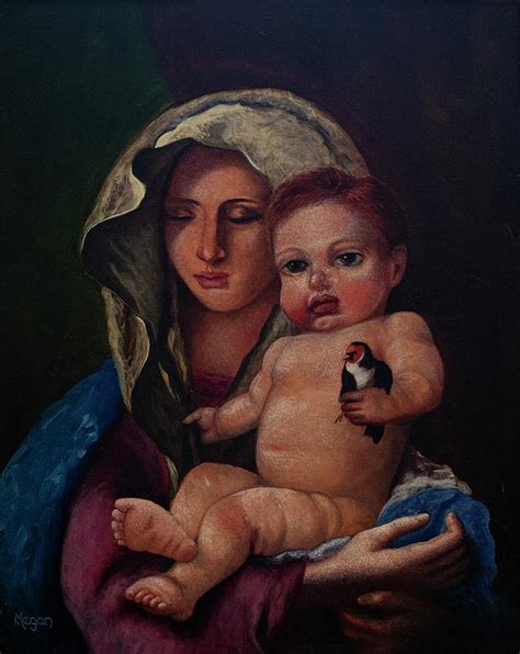 Mary and Baby Jesus Painting by Megan Morris Collection | Fine Art America