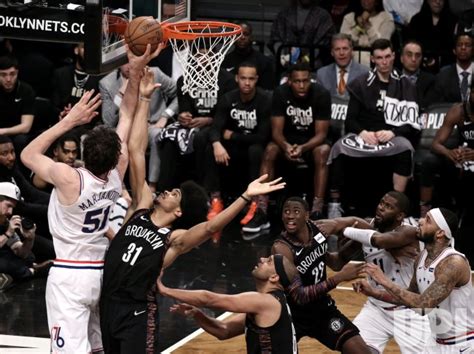 Photo: 2019 NBA playoffs Brooklyn Nets vs Philadelphia 76ers NBA ...