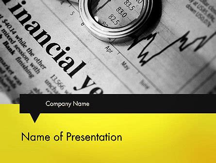 Corporate Financial Planning Presentation Template for PowerPoint and ...