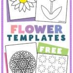 Flower Templates - Superstar Worksheets
