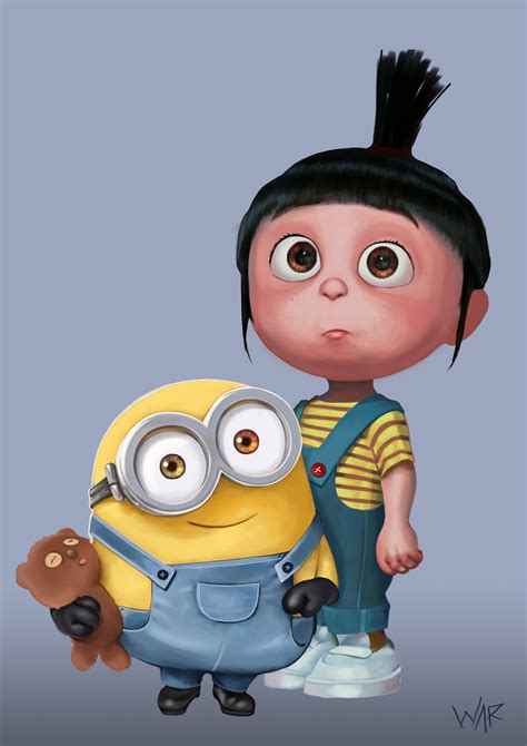 ArtStation - Agnes and minion