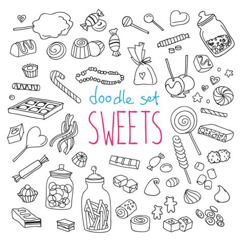 109,000+ Candy Drawings Stock Illustrations, Royalty-Free Vector Graphics & Clip Art - iStock