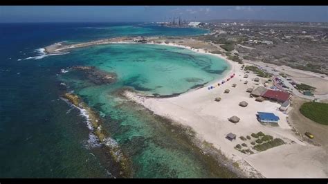 Baby Beach (Aruba) Filmed with a drone - YouTube