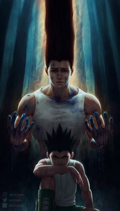 Gon Transformation Fanart, Hunter X Hunter Gon Transformation By Mxndxs On Deviantart, Tumblr is ...