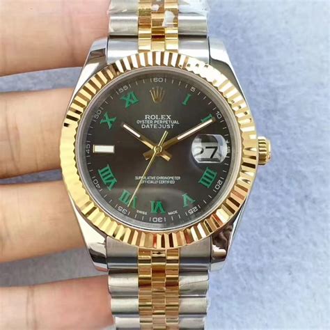 High Quality Fake Rolex Datejust Wimbledon AAA Master Replica