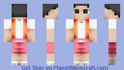 PSY - Gangnam Style (50 Diamonds! Goal Achieved! Thank you!) Minecraft Skin