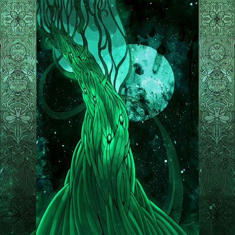 Evergreen Tree by yanadhyana on DeviantArt | Panda art, Tree art, Illustration art