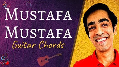 Mustafa Guitar Chords | (4 mins only)| Guitar Chords for Popular Tamil ...