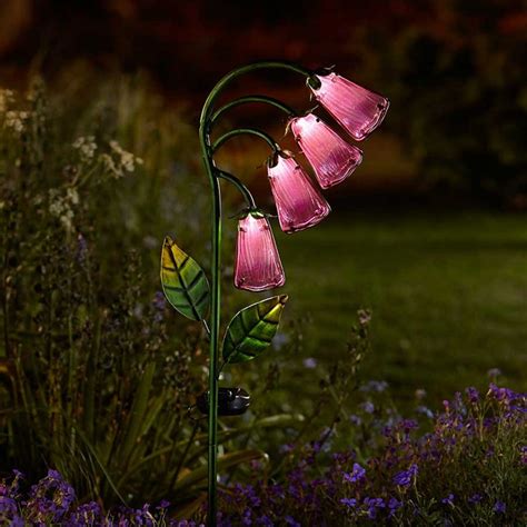 Solar Foxglove Flower Garden Light