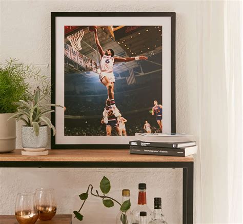 Getty Images Julius Erving Dunk Art Print | Urban Outfitters