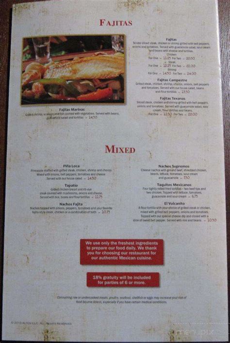 Menu of Gran Rodeo in Christiansburg, VA 24073