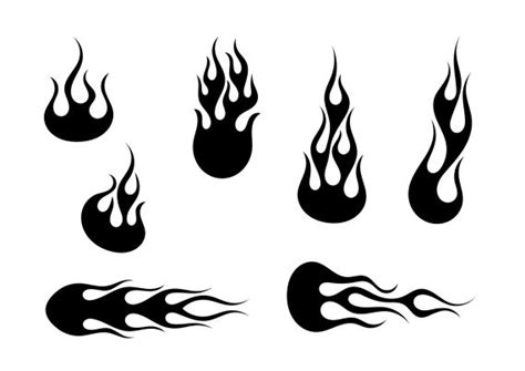 Hot Race Fire Flame Silhouette (PNG Transparent) | OnlyGFX.com