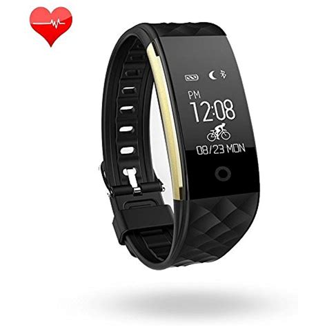 Fitness Tracker Heart Rate Monitor Activity Health Tracker Waterproof ...