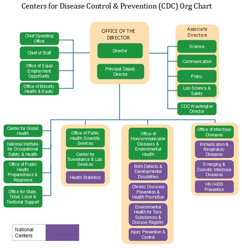 CDC Org Chart: Centers for Disease Control & Prevention | Org Charting