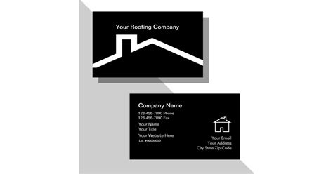 Roofing Business Cards | Zazzle