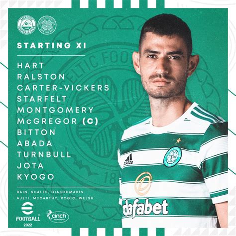 Lineup vs Aberdeen : r/CelticFC