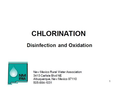 Chlorination: Disinfection And Oxidation - AquaEnergy Expo Knowledge Hub