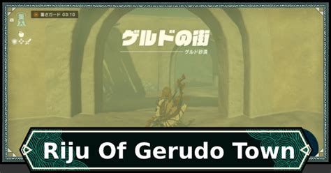 TotK | Riju of Gerudo Town Walkthrough | Zelda Tears Of The Kingdom ...